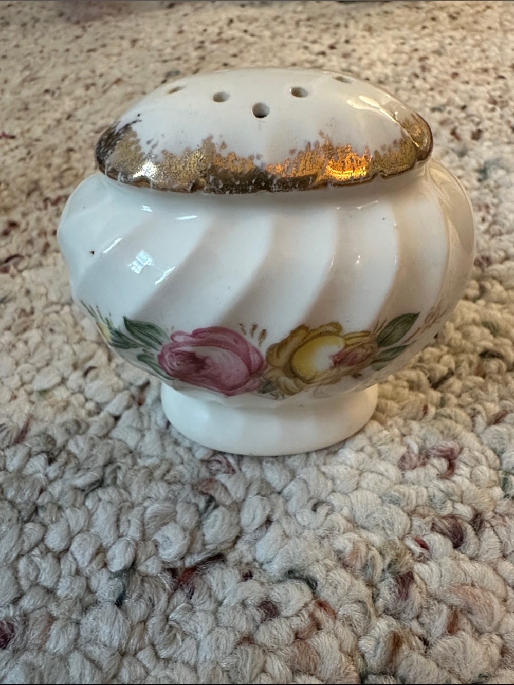Vintage royal China pepper shaker